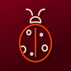 beetle neon sign, modern glowing banner design, colorful modern design trend. Vector illustration.