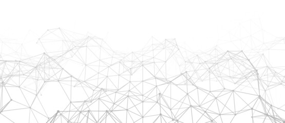 Vector perspective grid. Abstract gradient wave of lines. Big data. Digital background. Futuristic vector illustration.