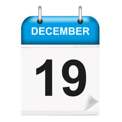 December 19th_Calendar icon