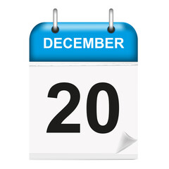 December 20th_Calendar icon