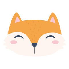 cute fox face