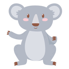 cartoon koala cute