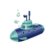submarino,bajo el mar, mar, juguete