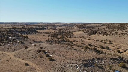 landscape in the desert