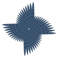 Abstract Spiral Pattern. Design element