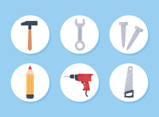 tools icon set