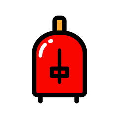 Obraz premium toaster color icon