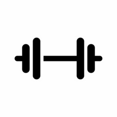 dumbbell vector icon