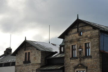 Hiking in Beskydy Mountains, spring is already coming