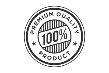 100% Guaranteed Quality Product Stamp logo design