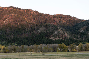 autumn in the mountains
