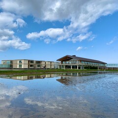 hotel in the paddy field