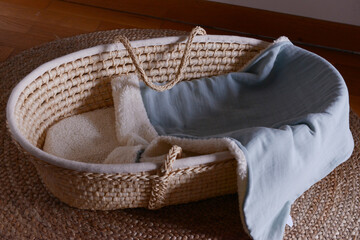 couffin pour b&eacute;b&eacute; artisanal