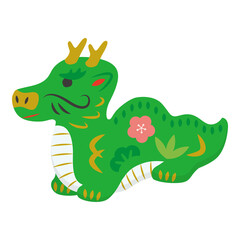 干支の辰のイラスト