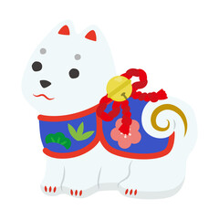 干支の戌のイラスト