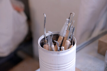 outil pour la poterie