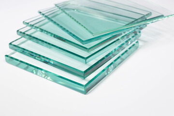 Glass Factory produces a variety of transparent glass thicknesses.	