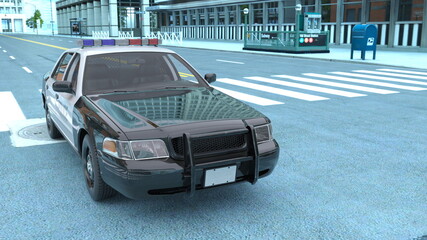 パトカー © tsuneomp