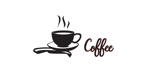 coffee shop logo vector template