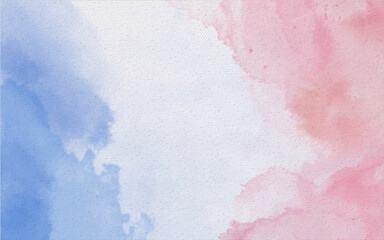 Watercolor Hand Painted Abstract Gradient colorful Background Illustration