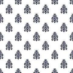 seamless pattern with snowflakes