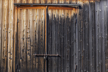 木目の背景　 wooden door pattern background 
