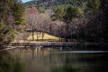 Obraz premium Unicoi Lake