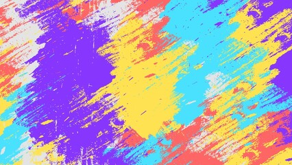 Colorful Abstract Chaos Grunge Splatter Paint Texture Background