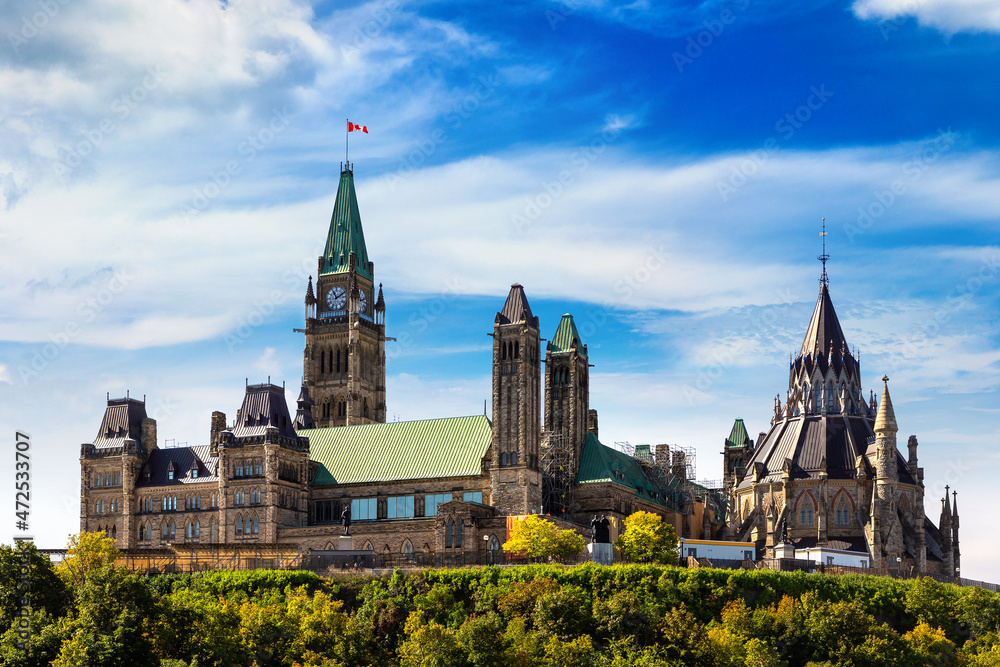 Poster Canadian Parliament in Ottawa