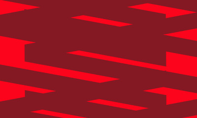 red background with slanted plaid abstract