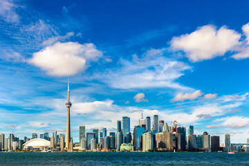 Fototapeta na wymiar Toronto and CN Tower, Canada