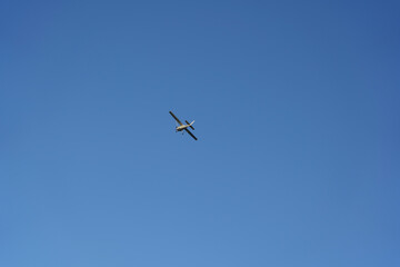 airplane in the sky