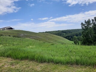 landscape in the mountains