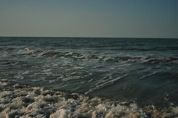 Waves beach sand landscape ocean summer travel