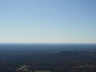 パイロットマウンテン方らの絶景