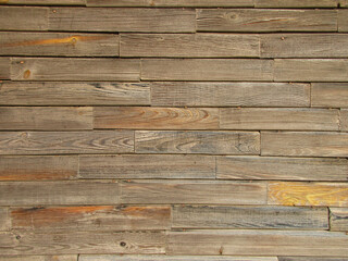 Stylized brick wooden wall, texture