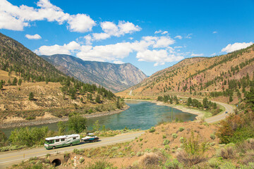 mountain river in the mountains