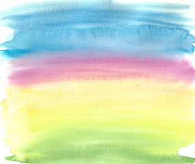 watercolor background abstraction hand drawn colorful spots prints rainbow