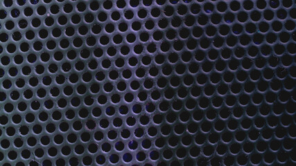 metal grid background