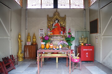 マレーシア　ペナン島のダーミカラマビルマ寺院
