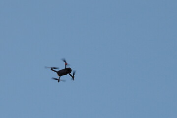 Drone in flight