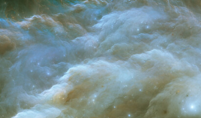 Fototapeta na wymiar Clouds Scape Nebula - 13446 x 7866