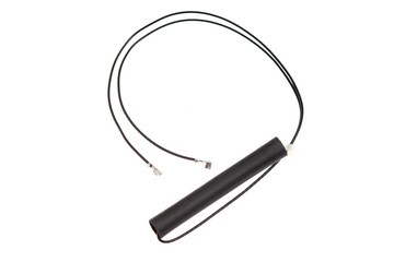 .Fuse of electrical protection component, isolated on white background