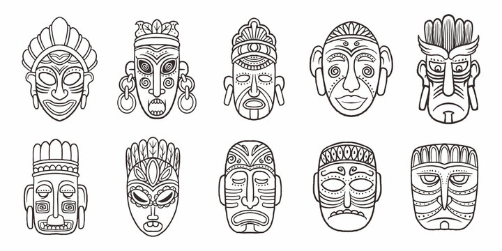 110,137 African Mask Images, Stock Photos, 3D objects, & Vectors