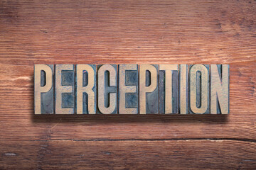 perception word wood