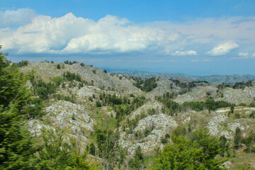 Beautiful shots of Durmitor park in Montenegro