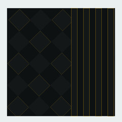 background , black and golden color abstract creative background design, abstract light vector, banner template, squares texture 