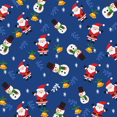  christmas pattern card decoration of xmas vector illustration design 02
