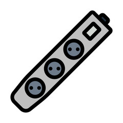 Fototapeta premium Electric Extension Icon