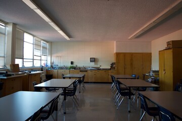 An Empty Classroom